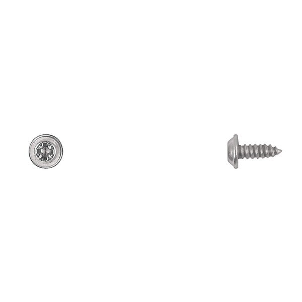 Chrm Body Mldg Trim Screws 4.2-1.41X12mm PK100