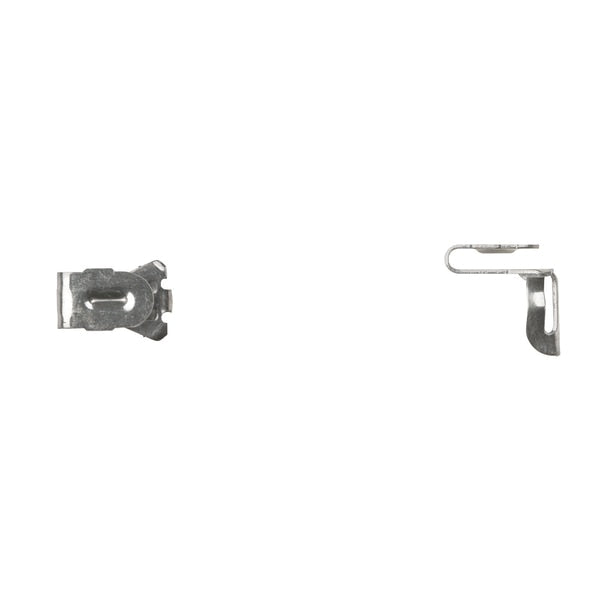 Zinc Door Panel Clips 8mm Hole Size 11mm Stem L PK50