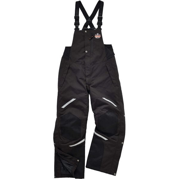 Thermal Bib Overalls, Black, Large
