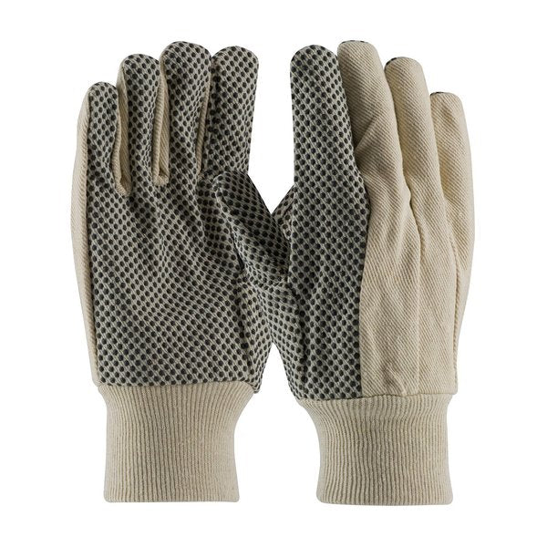 Canvas Dotted Palm Glove, 8 Oz, PK12