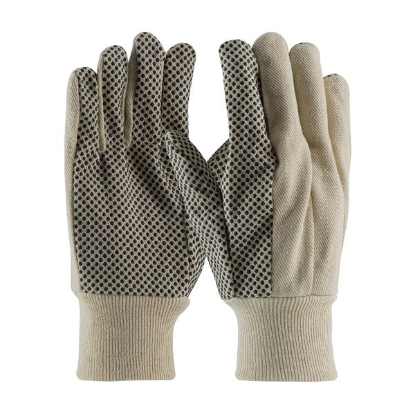 Canvas Dotted Palm Glove, 10 Oz, PK12
