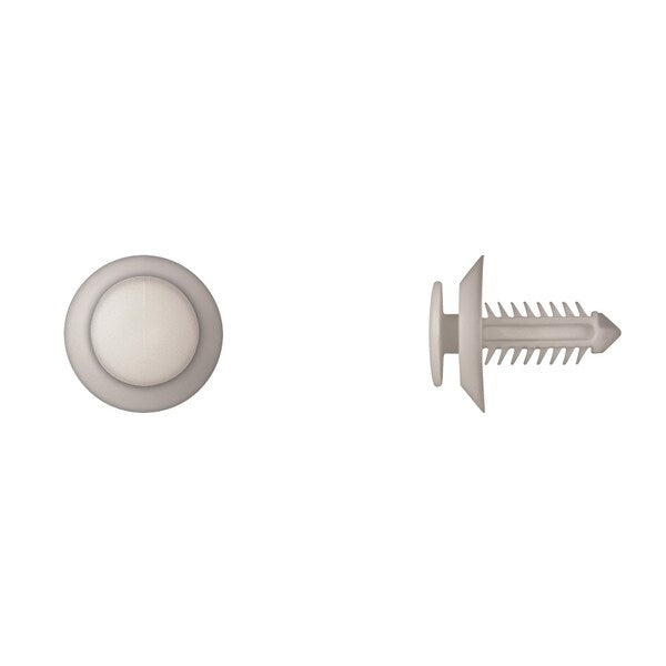 Ntrl Nyln Door Panel Ret 7mm Hole Size 19mm Stm L PK50
