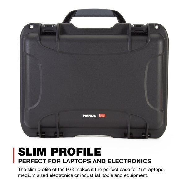Case with Foam (TSA Latches), Black