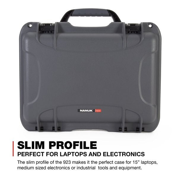 Case with Foam (TSA Latches), Graphite