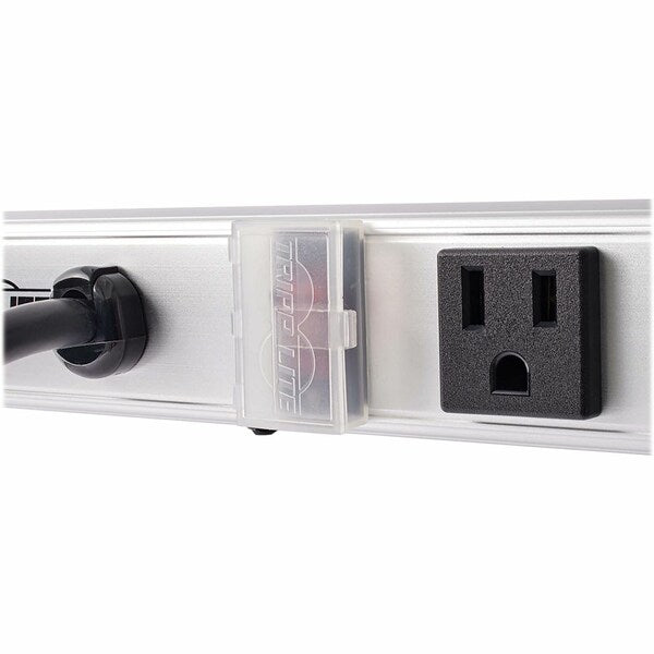 Power Strip, 8-Outlet, RA, 5-15P, 24in cord