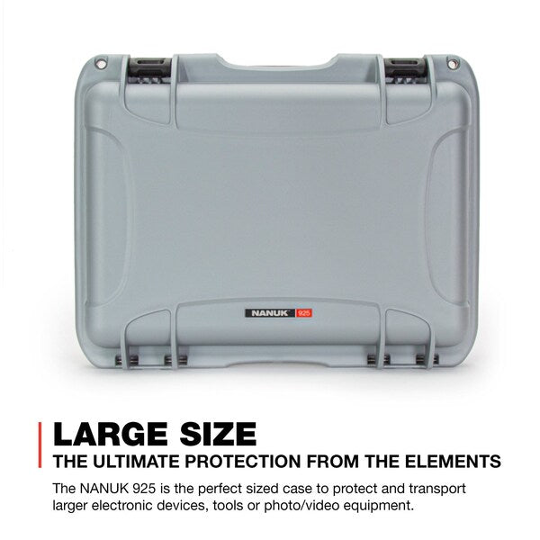 Case with Foam, Silver