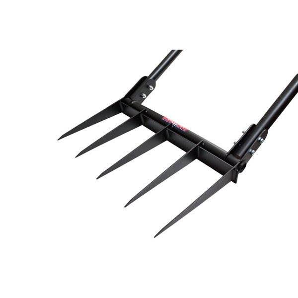 Broadfork, 10 ga. Steel, Fiberglass handle, 56 x 20 x 5.25 in.