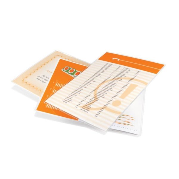 Heat Laminating Pouches, 11-1/2x9in, PK100