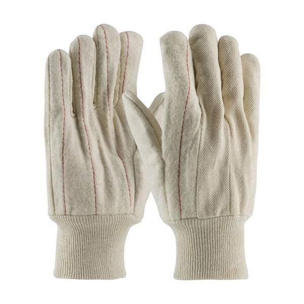Mens Canvas Double Palm, Knitwrist, PK12