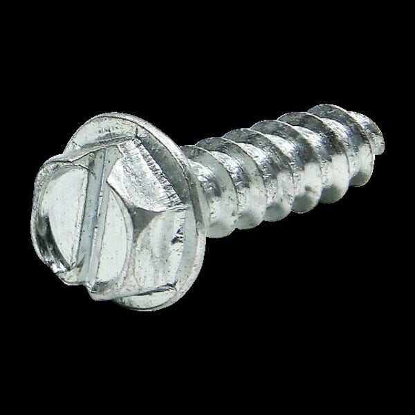 Self-Drilling Screw, #8-18 x .625 in, Zinc Plated Steel