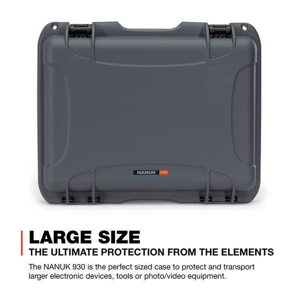 Case with Foam, Graphite