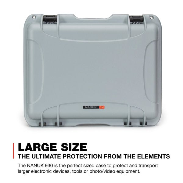 Case with Foam, Silver
