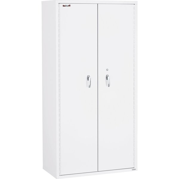 Fire Resistant, Double Door Storage Cabinet, End Tab Inserts, 72