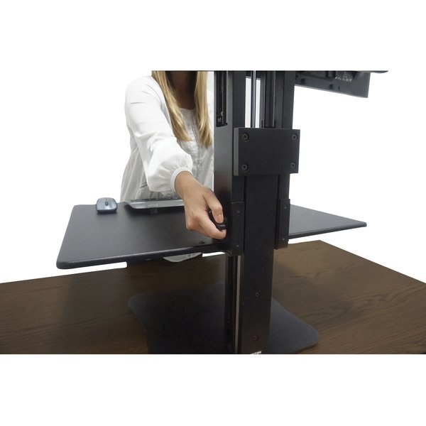Standing Desk, Dual Monitor, Manual