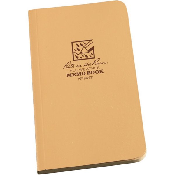 All Weather Memo Book, Univ, 3-1/2 x 6 in.