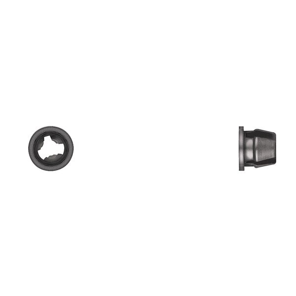 Blk Nyln Marker Lght Nuts 10mm Hole Size Ford Products PK50