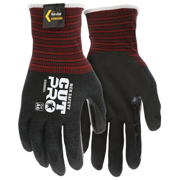 Vend Glove, Nitrile Foam, Black, M, PR