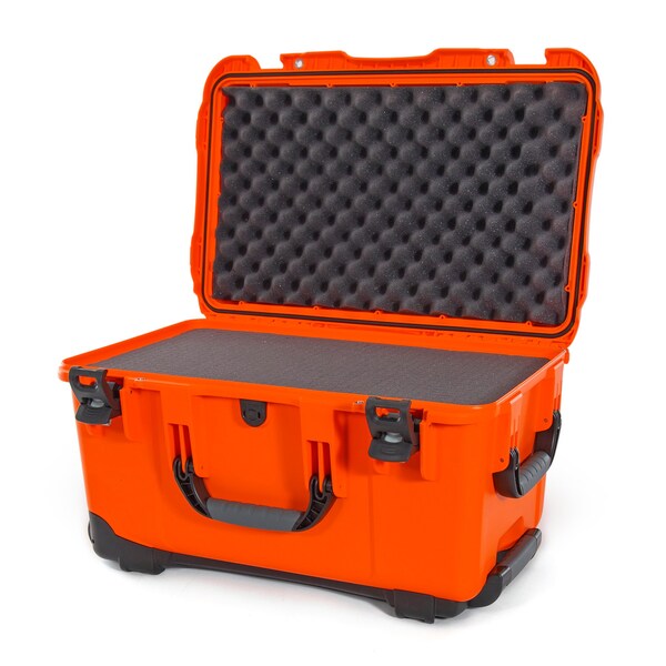Case with Foam, Orange