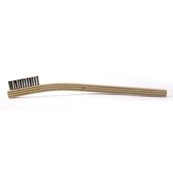 93AWC .006 Stainless Steel Scratch Brush, .437 Trim, 7-3/4