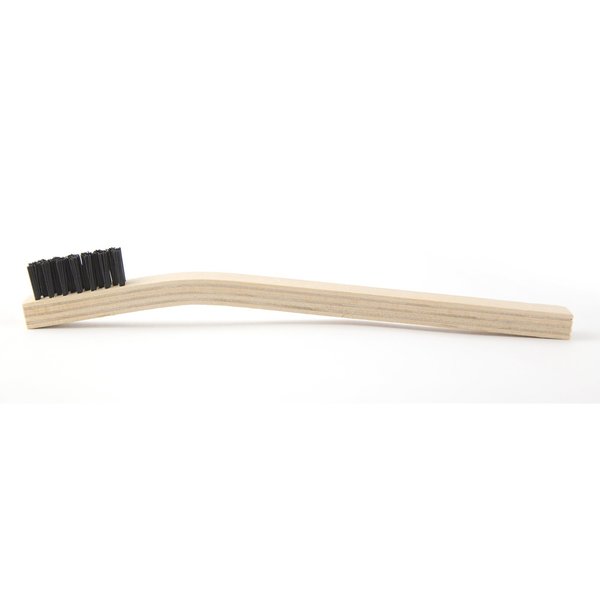 93A-N375 Scratch Brush 3 Rows, .018 Nylon, .500 Trim, 7.75 OAL