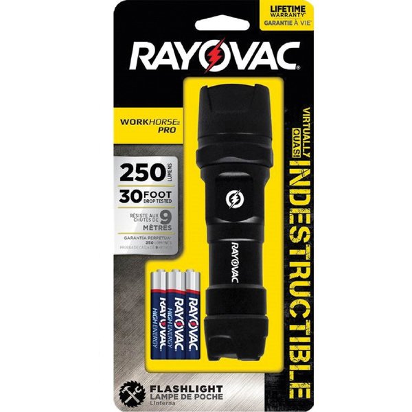 LED Flashlight, (3) AAA