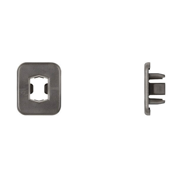 Blk Nyln Grille Grommet Ret 11.5mmX15.5mm Hole Size PK10