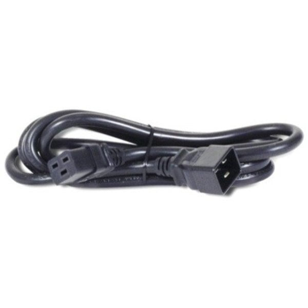 Power Cord, IEC 320 C20, H05VV-F, 2 ft., 1.5mm