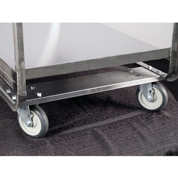 Stainless Steel 2 Shelf Cart, 1,000 lb Capacity, 21