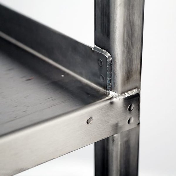 Stainless Steel 2 Shelf Cart, 1,000 lb Capacity, 21