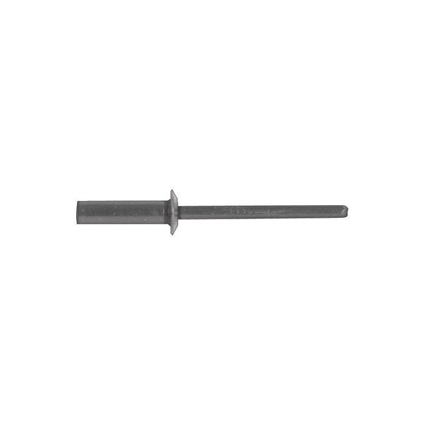 Blind Rivet, Flanged Head, 3/16 in Dia., Aluminum Body