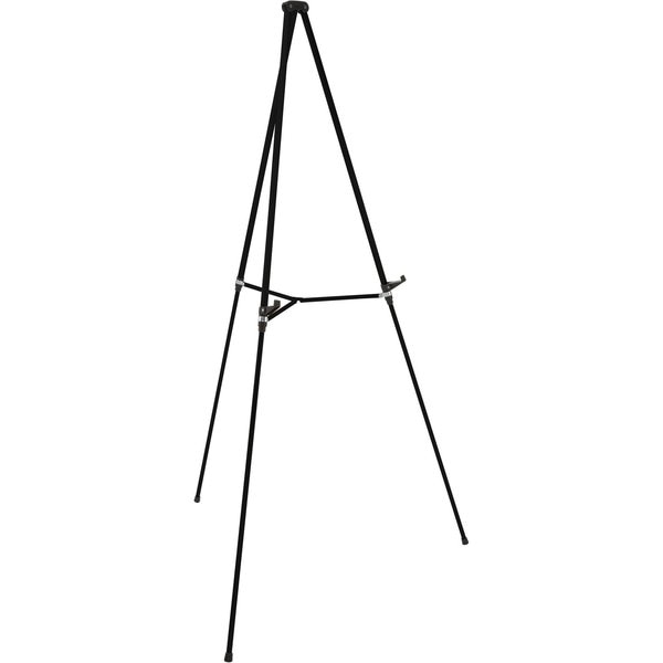 Portable Telescoping Display Easel, Black