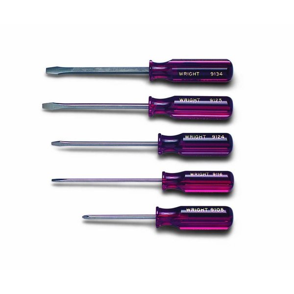 Phillips and Slotted ScrewDr 5 Pc Set