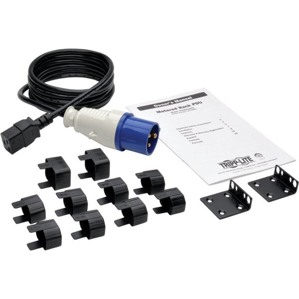 PDU, Metered, 3.8kW, 8 C13, 2 C19, 16A, 1U