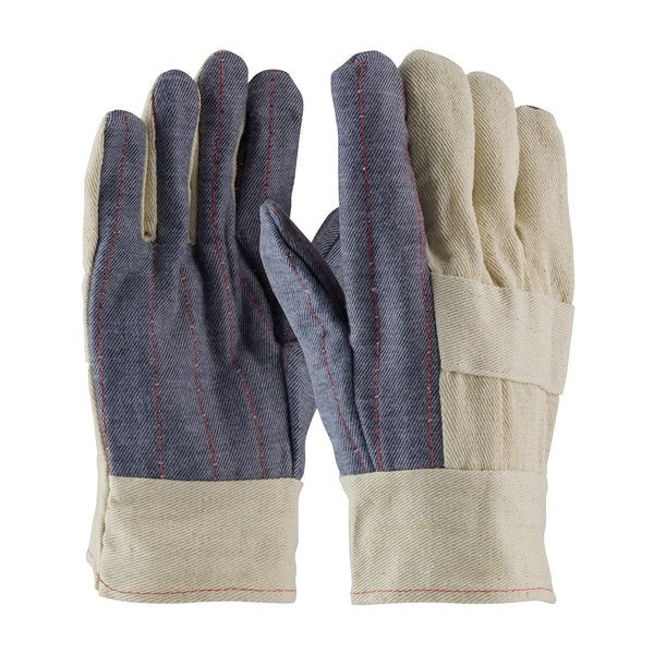 Canvas Hot Mill Glove, 34 Oz, Band, PK12