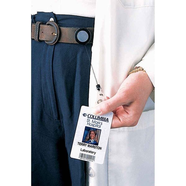 BLACK BADGE HOLDER