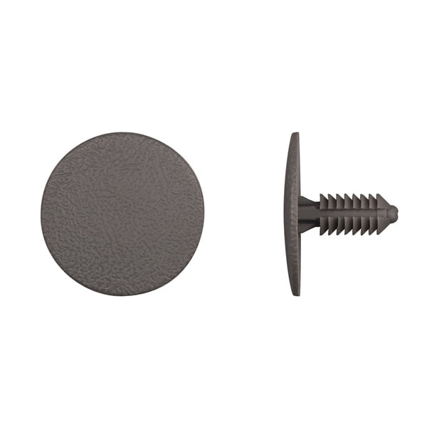 Gray Nyln Retainers 7mm Hole Size 20mm Stem L PK10