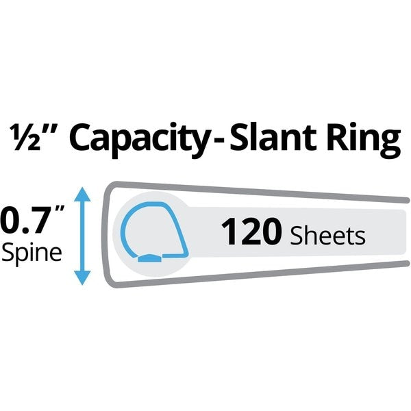 Durable View Binder, 1/2