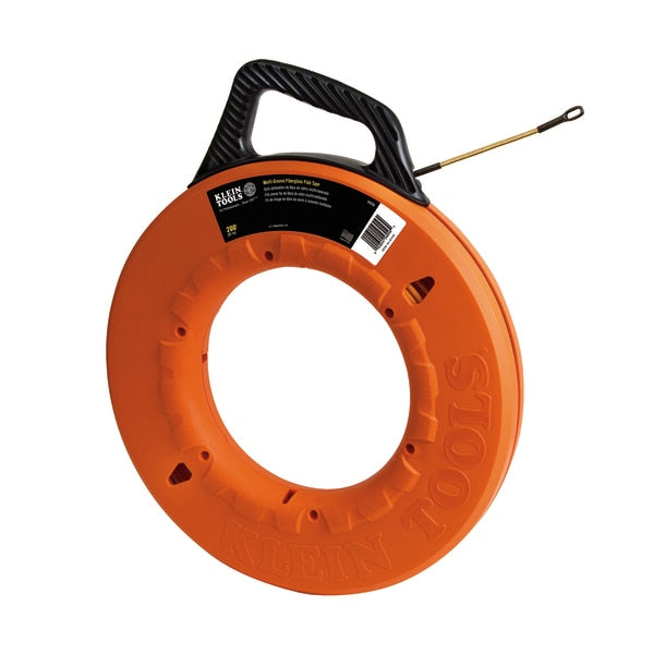 Multi-Groove Fiberglass Fish Tape 200-Foot