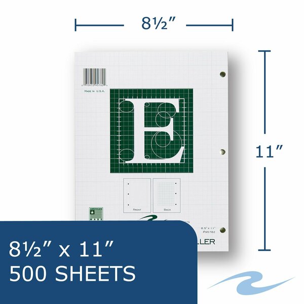 Case of Engineering Loose Leaf Filler Paper, 8.5