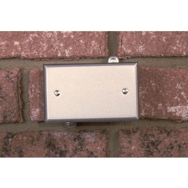 Weatherproof Cover, 1 Gang, 4-1/2 in H, 2-3/4 in W, NEMA 3R, Steel, Gray