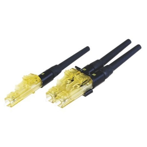 Opticam Connector, Simplex, LC, Black, OM2