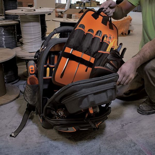 Tradesman Proâ¢ Tool Master Tool Bag Backpack, 48 Pockets, 19.5-Inch