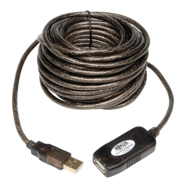 USB 2.0 Cable, Active Repeater, M/F, 10m