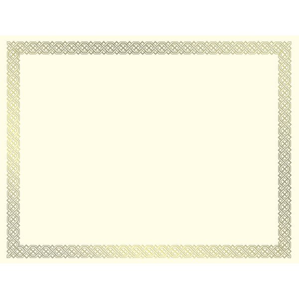 Certificate Gold Foil Braided, Ivo, PK15