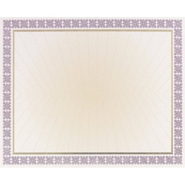 Certificate Gold Foil and Metallic, PK15