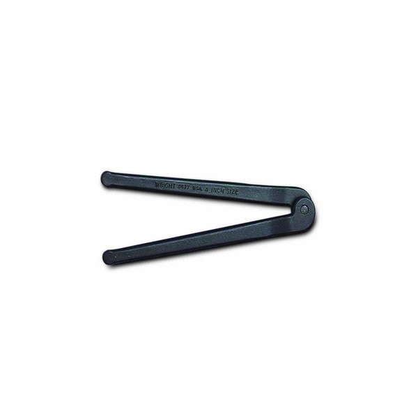 Spanner Wrench Adjustable Face Black Ind