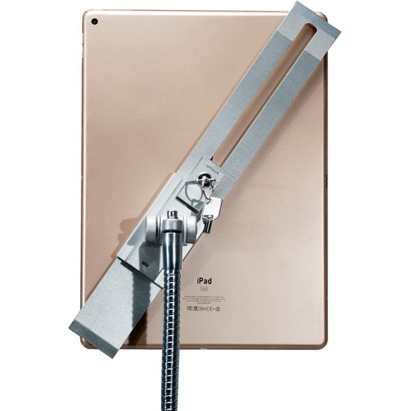 Tablet Stand, Silver, 17-1/2