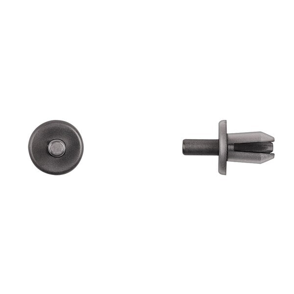Blk Rocker Panel Retainers 9mm Hole Size 14mm Stem L PK15