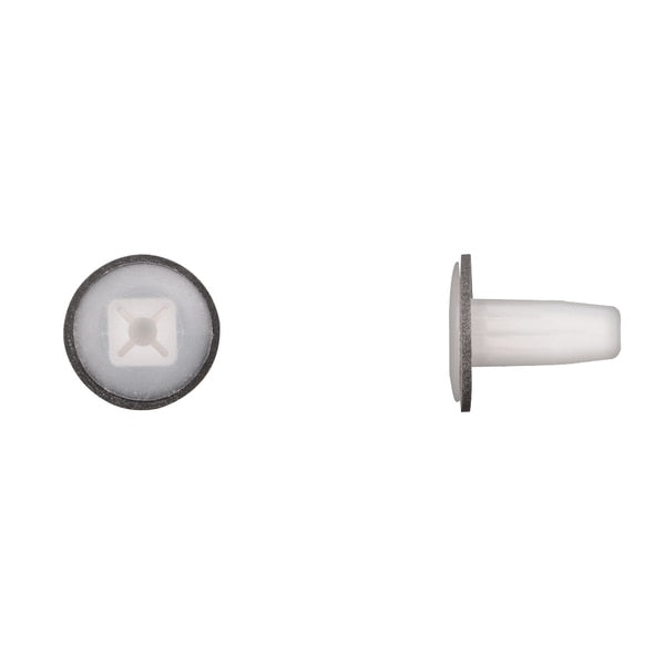 Ntrl Bumper Screw Grommets #8 Screw 8.5mm Square Hole PK15