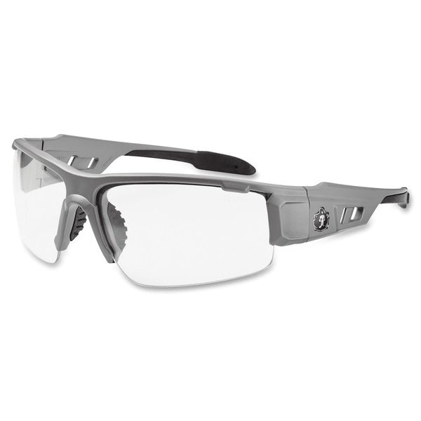 Safety Glasses, Traditional Clear Polycarbonate Lens, Scratch-Resistant